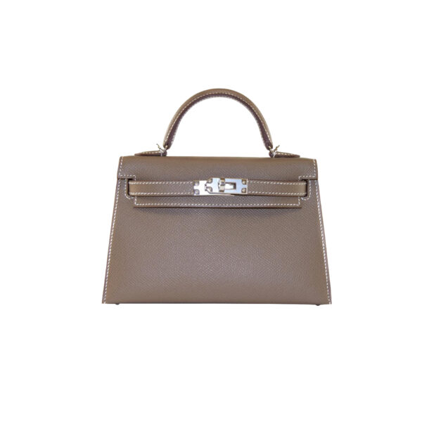 HERMES Kelly II Sellier Mini Epsom Leather