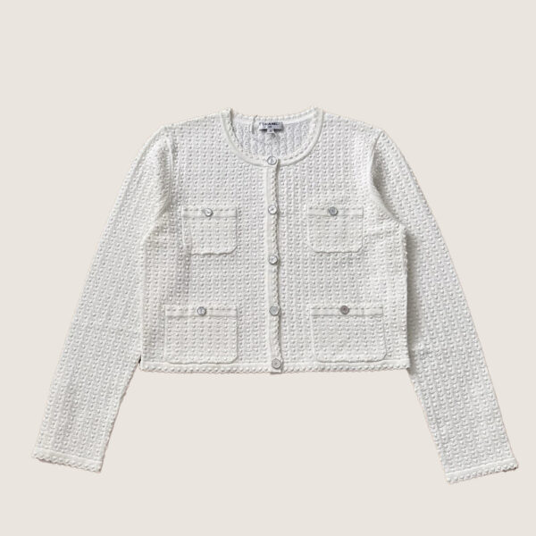 CHANEL 25P Spring-Summer New Arrival Knit Sleeveless Top