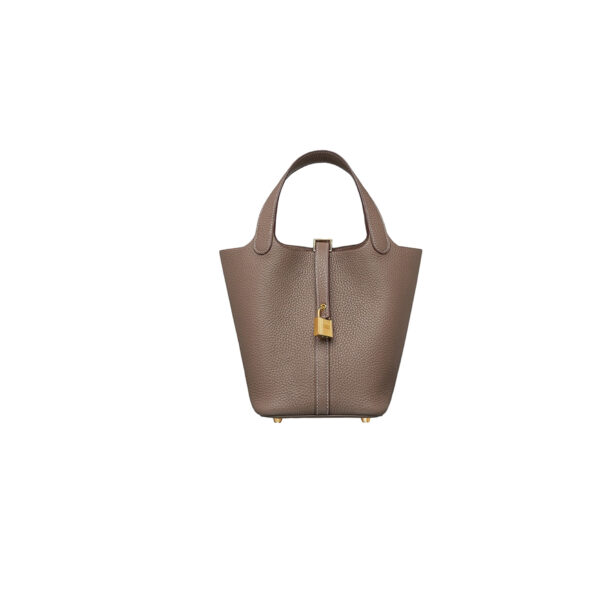 HERMES Picotin Lock Tote Bag Taurillon Clemence leather-Foundation Colors