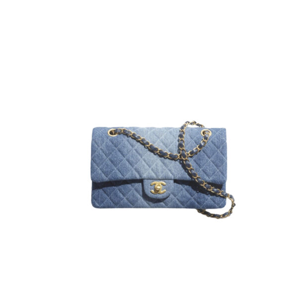 CHANEL 24S Timeless Classique Flap CF Denim Jeans