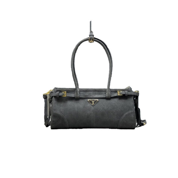 Prada Bonnie medium suede handbag