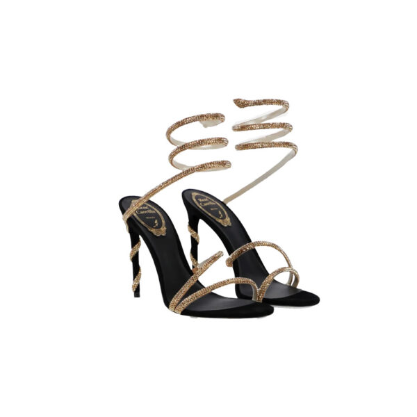 RENE  CAOVILLA Margot  jewelled snake sandals
