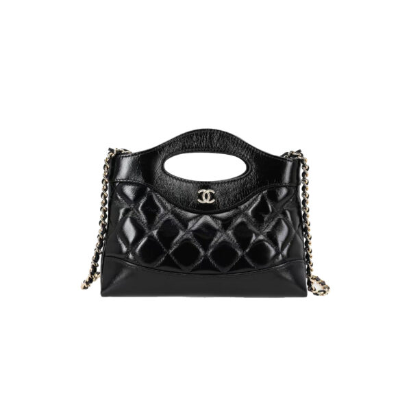 CHANEL 31Bag Nano Calfskin/Lamskin