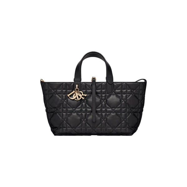 DIOR Medium Dior Toujours Bag Macrocannage Calfskin