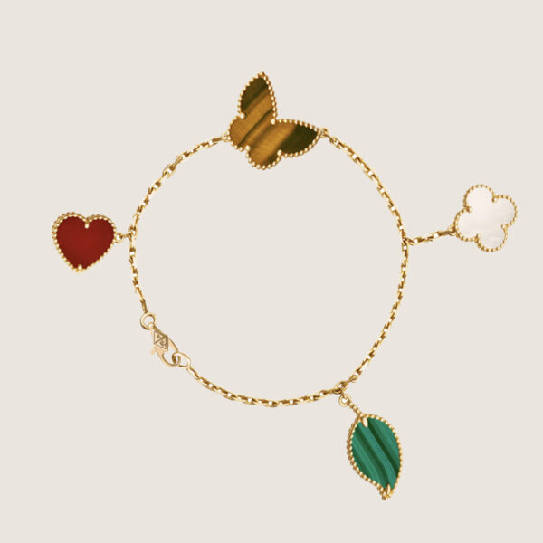 VCA Lucky Alhambra bracelet 4 motifs