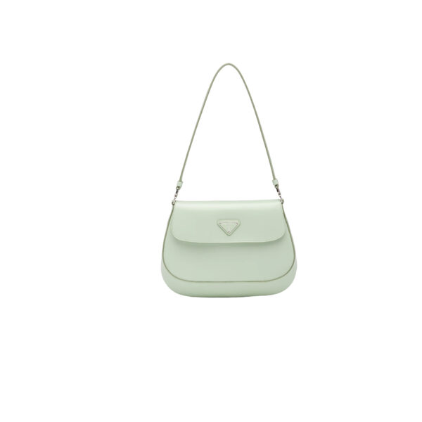 PRADA Cleo Shoulder Bag Brushed Leather