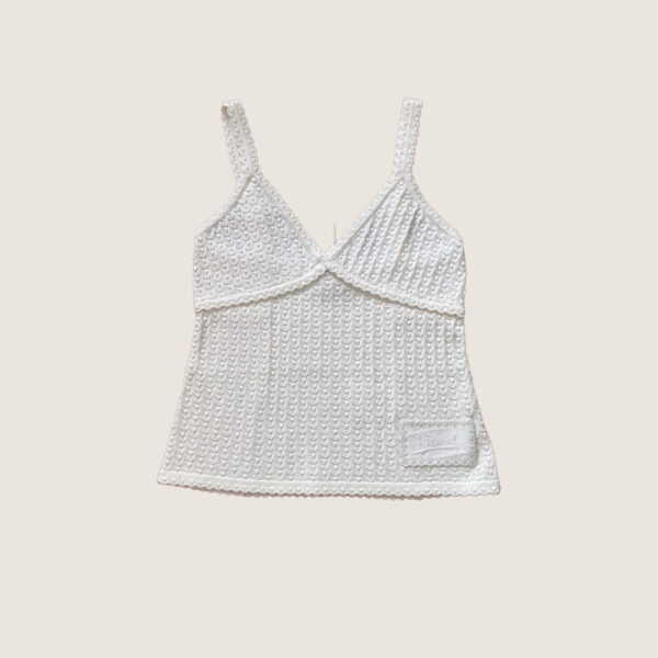 CHANEL 25P Spring-Summer New Arrival Knit Sleeveless Tank