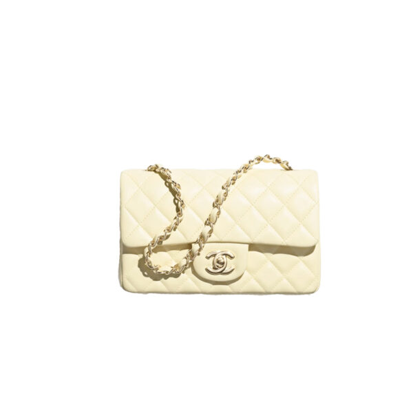 CHANEL Mini Classic Handbag Caviar Leather-20CM