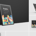 Photo Frame Poster Mockup PSD (Complete resource pack)