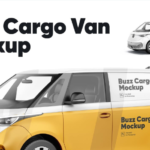 Van Advertising Mockup PSD (Complete resource pack)