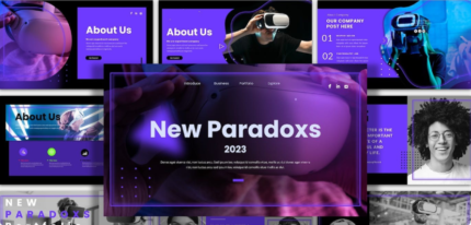 Virtual Reality Presentation Template (Complete resource pack)