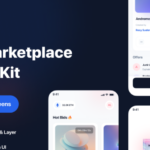 Luxury NFT Marketplace App UI Kit (Complete resource pack)