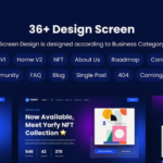 NFT Collectibles Website UI Kit (Complete resource pack)