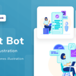 AI Chatbot Workflow Illustration Pack (Complete resource pack)